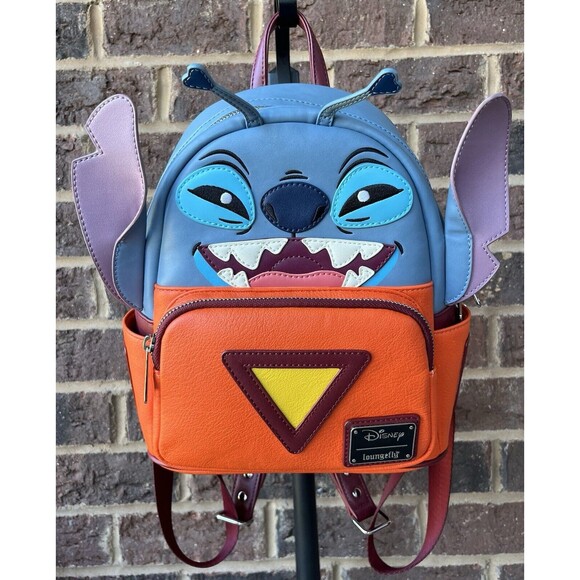 Loungefly Stich Experiment‎ 626 Experiment Backpack Bag NWOT - Picture 1 of 8